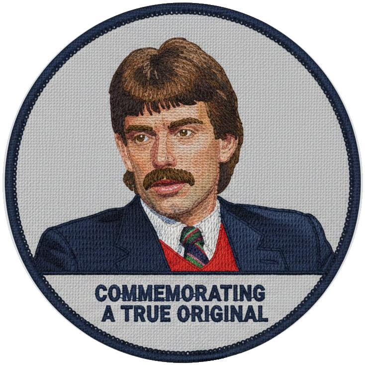 Commemorating a true original — Buck Martinez embroidered patch
